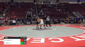 182 lbs Consolation - Mason Ludlow, Notre Dame Hs - Green Pond vs Elliot Park, Brookville Area Hs