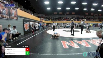 60 lbs Round Of 16 - Grayson Penrod, Little Axe Takedown Club vs Baker Walkup, Norman Grappling Club