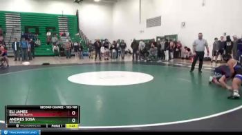 152 lbs Round 1 - Andres Sosa, Douglas vs Eli James, Burns/Pine Bluffs