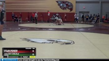 184 lbs Cons. Semi - Colton Carlisle, Millikin vs Dylan Meiners, St. Ambrose University