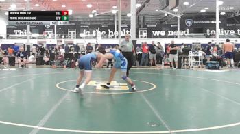 140 lbs Quarterfinal - River Hibler, Steller Trained Seripas - HSC vs Rick Delorenzo, Shore Thing - HSC