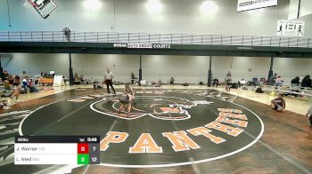 90 lbs Rr Rnd 1 - Joseph Warner, The Fort Hammers vs Luke Nied, Indiana Outlaws Black