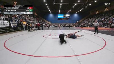 3 - 138 lbs Cons. Round 1 - Noah Miller, Colonial Heights vs Jackson Albert, Cave Spring