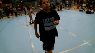 85-101 lbs Round 2 - Hunter Purcell, Syracuse Titans Wrestling vs Cannon Waite, Excalibur Wrestling Club