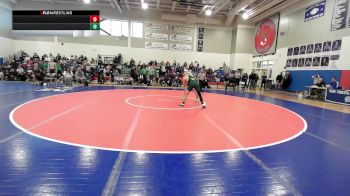 150 lbs Quarterfinal - Kyle Doody, Gardiner vs Curtis Fogg, Oxford Hills