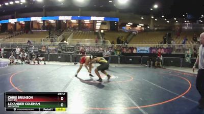 215 1A Cons. Round 3 - Chris Brunson, Palm Bay vs Lexander Coleman, Lakewood