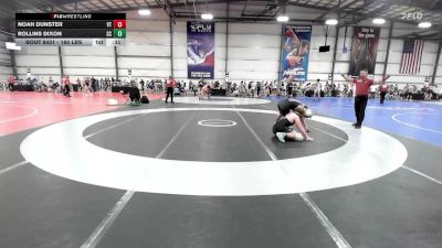 160 lbs Consi Of 32 #1 - Noah Dunster, VT vs Rollins Dixon, SC