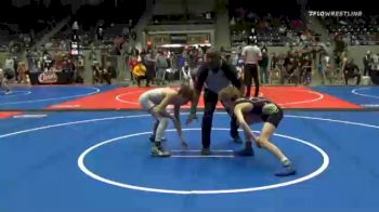 92 lbs Consolation - Hunter Knox, Team Tulsa Wrestling Club vs Brody Pitner, MIDWEST DESTROYERS