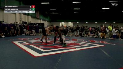 190 lbs Consolation - Michael White, IN vs Lucas Ricketts, KY