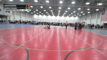 106 lbs Round Of 64 - Logan Montero, FL vs Maddox Crooke, NC