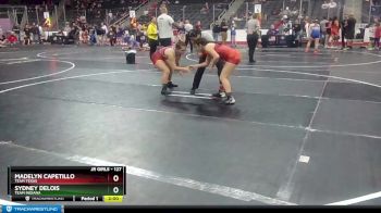 127 lbs Champ. Round 1 - Madelyn Capetillo, Team Texas vs Sydney Delois, Team Indiana