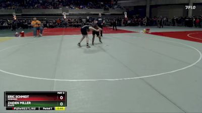 115 lbs Quarterfinal - Eric Schmidt, Wabasso vs Zaiden Miller, BHVPP