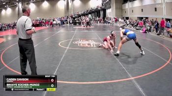 138 lbs Cons. Round 2 - Brodye Kocher-munoz, Topeka-Washburn Rural HS vs Caiden Davison, Odessa