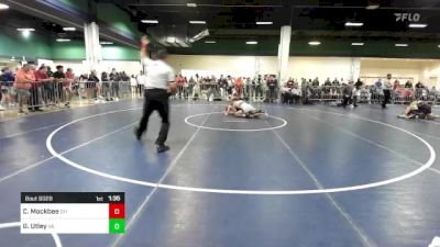 150 lbs Round Of 128 - Cameron Joseph Mockbee, OH vs Gavin Utley, VA