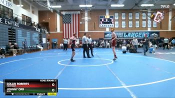 120 lbs Cons. Round 2 - Collin Roberts, Viewmont vs Johnny Orr, Alta