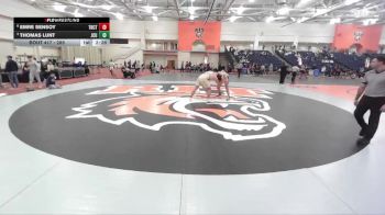 285 lbs Quarterfinal - Thomas Lunt, John Carroll vs Emre Sensoy, Trinity (CT)