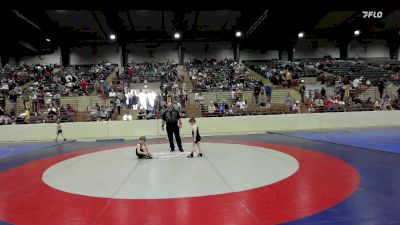 60 lbs Consi Of 4 - Deacon Forehand, Bulloch Academy Gators Wrestling Club vs Easton Cavaliere, South Georgia Takedown Club