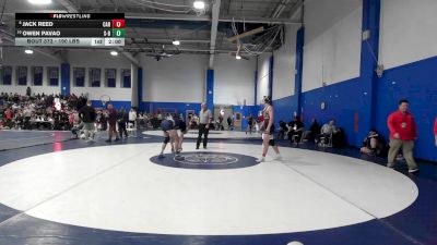190 lbs Consi Of 4 - Jack Reed, Carver vs Owen Pavao, Somerset Berkley