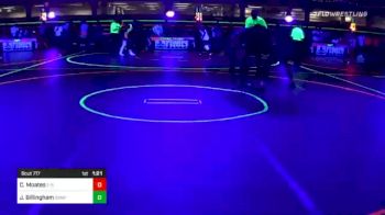 160 lbs Round Of 16 - Claude Moates, F-5 Grappling vs Jack Billingham, Broomfield High School