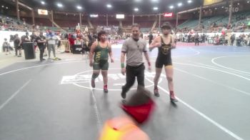 166 lbs Rr Rnd 3 - Aj Eden, Top Fuelers Wrestling vs Santiago Abeyta, NM Gold