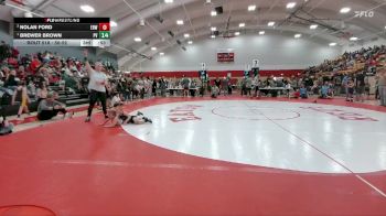 Replay: Mat 2 - 2025 Eaton Wrestling Tournament | Mar 15 @ 12 PM
