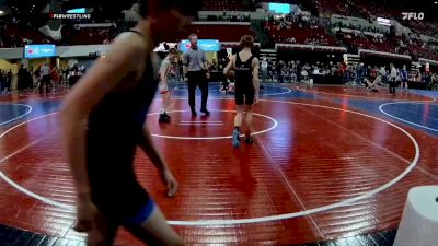 98 lbs Cons. Round 2 - Liam Krings, Conrad Wrestling Club vs Asher Wersal, Glasgow Wrestling Club