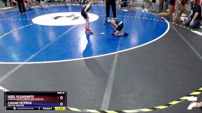 49 lbs Round 4 - Axel Pleasants, Juneau Youth Wrestling Club Inc. vs Cadan Mcpeck, Mat-Su Matmen