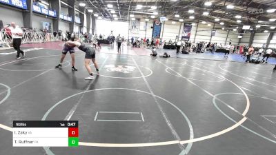 182 lbs Consi Of 4 - Ibrahim Zaky, VA vs Troy Ruffner, PA