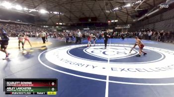 82 lbs Quarterfinal - Scarlett Gowing, Wrestling Club Tacoma Slam vs Arley Lancaster, Wrestling Club Tacoma Slam