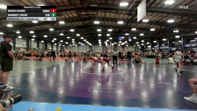 110 lbs Rr Rnd 2 - Brian Danbe, RedNose Wrestling School ES vs Ramsey Crow, Team RJN