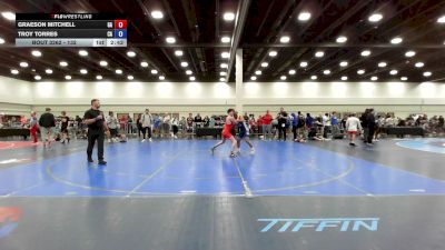 132 lbs Cons. Round 3 - Graeson Mitchell, GA vs Troy Torres, CA