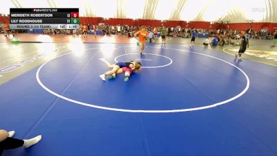 132 lbs Round 3 (10 Team) - Merideth Robertson, Cambridge-Isanti vs Lily Roodhouse, Geneseo
