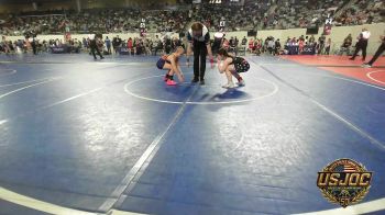 85 lbs Rr Rnd 1 - Katie Burrows, Lexington Wrestling Club vs Bryar Burch, Team Tulsa Wrestling Club