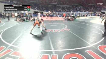 6A Boys 165 lbs Cons. Round 4 - Noel Wood, Glencoe Boys vs Tyler Rietmann, Roseburg Boys