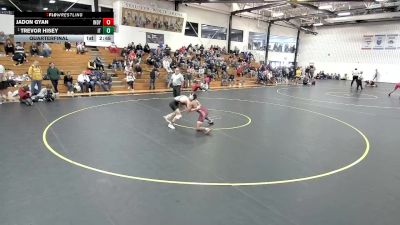 125 lbs Quarterfinal - Trevor Hisey, Indiana Tech vs Jadon Gyan, Indianapolis