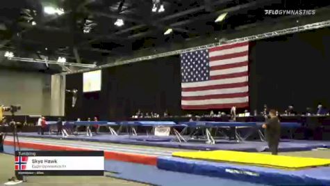 Skye Hawk - Tumbling, Eagle Gymnastics TX - 2021 USA Gymnastics Championships