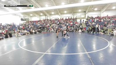 54 lbs 1st Place Match - Rex Orpinela, Shootbox Wrestling Club vs Zeivier Lindsay, South Sevier