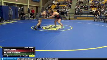 184 lbs Champ. Round 1 - Trinidad Diaz, Simpson University (Calif.) vs Michael Densmore, Embry-Riddle Aeronautical University (Ariz.)