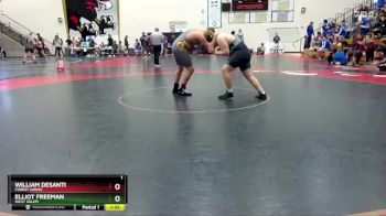 285 lbs Quarterfinal - Elliot Freeman, West Salem vs William DeSanti, Forest Grove