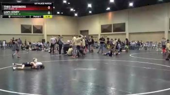 50 lbs Finals (2 Team) - Theo Swedberg, Iowa Silver vs Liam Henry, Tennessee Blue