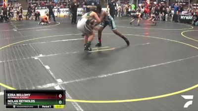 130 lbs Cons. Round 2 - Nolan Reynolds, Gull Lake WC vs Ezra Bellomy, Silverback Academy