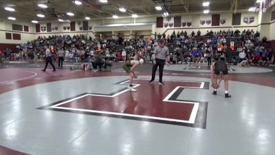 JV-6 lbs 1st Place Match - Michael Wegmann, Linn-Mar vs Cooper DeMoss, Columbus Catholic