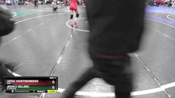 135 lbs Quarterfinal - Jessica Sellers, St Francis vs Jayda Vansteenberge, Lodi