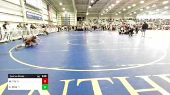 132 lbs Quarterfinal - Wyatt Fry, PA vs Cayden Rios, TX