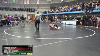 JV-7 lbs Round 2 - Marcus Hasley, Mount Vernon vs Brennen Roberts, Benton Community