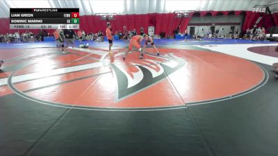 165 lbs Round 1 (8 Team) - Liam Green, FZ Wrestling Club B vs Dominic Marino, Glenbrook South