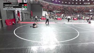 76 lbs Cons. Round 5 - Cole Cuyler, Maverick Training Center vs Joseph Wittenwyler, RT Elite Wrestling