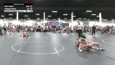 130 lbs Round 4 (6 Team) - Matt Diksa, Xtreme Team vs Parker Porta, NJ Squeeze