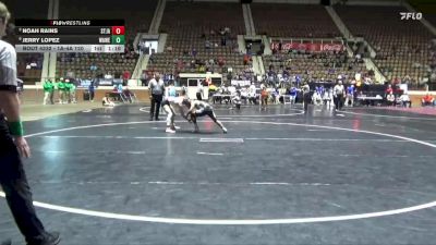 1A-4A 120 Semifinal - Jerry Lopez, Walter Wellborn vs Noah Rains, St James