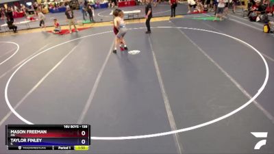 138 lbs Cons. Round 2 - Mason Freeman, MN vs Taylor Finley, IL